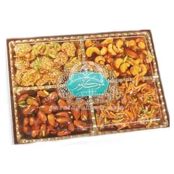 سوهان عسلی چهار مغز کادویی