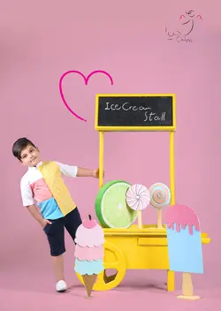 لباس با طعم هلو، بلوبری و وانیل