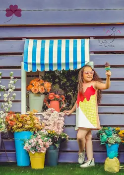 لباس سارافونی با طعم هلو