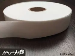 لایی چسب سفید عرض ۵ سانت