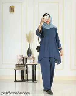 ست تونیک شلوار چیترا (925201)
