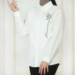 شومیز طرحدار نخی آساره کد 16341