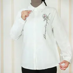 شومیز طرحدار نخی آساره کد 16341