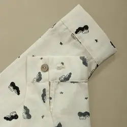 مانتو لینن یقه مردانه 2 جیب لیدی کد 227239