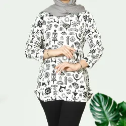 تونیک پفکی چاپی آیانو کد 976108
