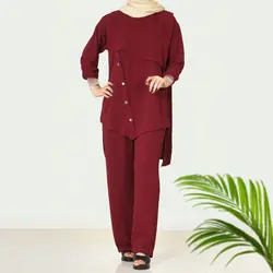 ست تونیک شلوار ابرو بادی بوژنه کد 976107