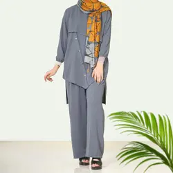 ست تونیک شلوار ابرو بادی بوژنه کد 976107