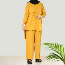 ست تونیک شلوار ابرو بادی بوژنه کد 976107