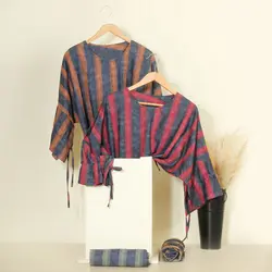 تونیک تنسل آستین گت تک جیب کد 267194