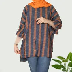 تونیک تنسل آستین گت تک جیب کد 267194