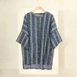 تونیک تنسل آستین گت تک جیب کد 267194