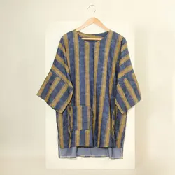 تونیک تنسل آستین گت تک جیب کد 267194