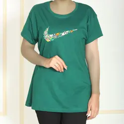 تیشرت نخ پنبه گلدوزی 16351
