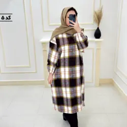 کفتان پشمی چهارخونه 269132