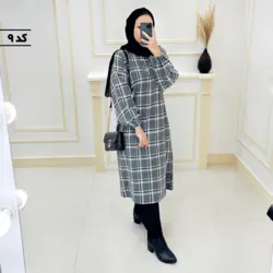 کفتان پشمی چهارخونه 269132