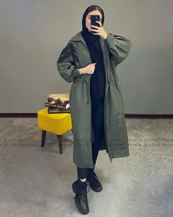 بارونی بلند آستردار(624082)