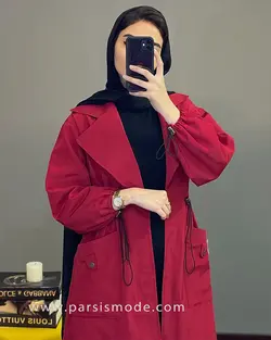 بارونی بلند یقه انگلیسی(157132)