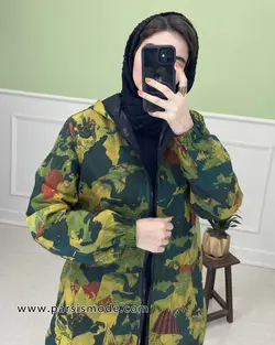 بارونی دورو طرح دار (32127)
