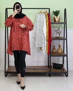 تونیک آستین بندی(976357)
