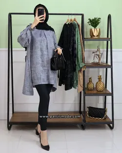 تونیک آستین بندی(976357)
