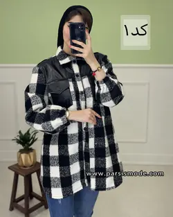 پالتو جیب چرمی (62101)