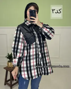 پالتو جیب چرمی (62101)