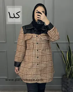 پالتو چرم دوزی (208104)