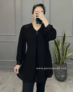 تونیک سرشانه پولک (103095)