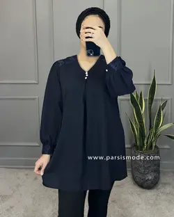 تونیک سرشانه پولک (103095)