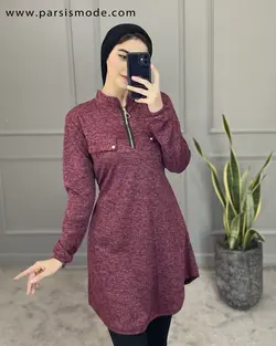 تونیک نیم زیپ ( 925128 )
