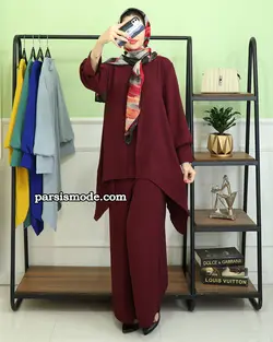 ست تونیک شلوار شقایق (1010104)