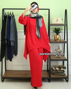 ست تونیک شلوار شقایق (1010104)