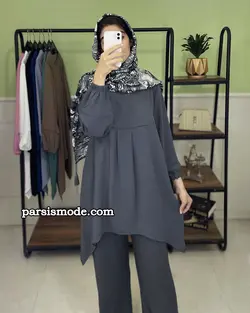ست تونیک شلوار کژال (32118)