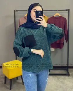 شومیز آنگورا تک جیب (928110)
