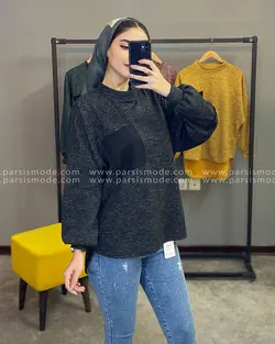 شومیز آنگورا تک جیب (928110)