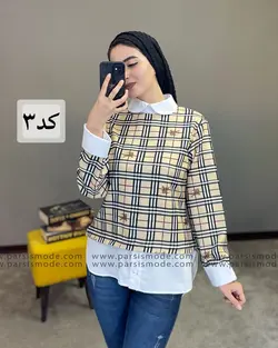 شومیز مازراتی یقه ببه ( 62200 )