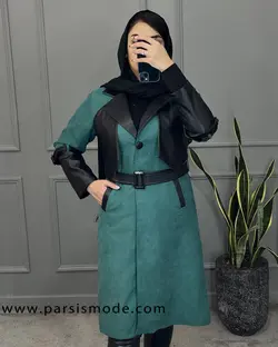مانتو میکرو چرم دوزی(157630)