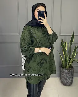 هودی جیب دکمه دار(95810237)