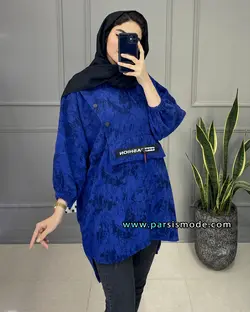 هودی جیب دکمه دار(95810237)