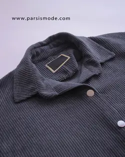 مانتو مخمل بغل دکمه(227104)