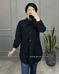 مانتو مخمل کبریتی (32244)