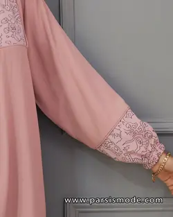 مانتو مغزی دوزی طرح دار(32141)