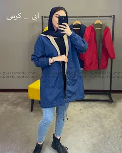 مانتو مموری دورو زیپ دار ( 62157 )