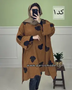 مانتو مخمل خامه دوزی (13463633)