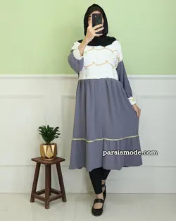 مانتو سرمه دوزی آیسان (299303)