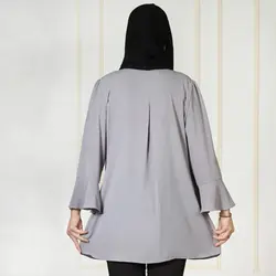 شومیز رومی پولکدار کرپ حریر لاریسا کد 103458