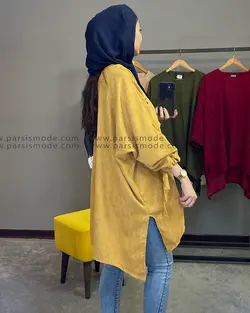 مانتو تک جیب کبریتی (208155)