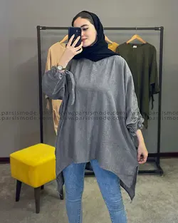 مانتو تک جیب کبریتی (208155)