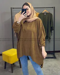 مانتو تک جیب کبریتی (208155)