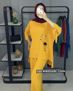ست تونیک شلوار نینا  (32156)